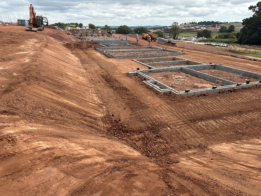 exeter groundworks project