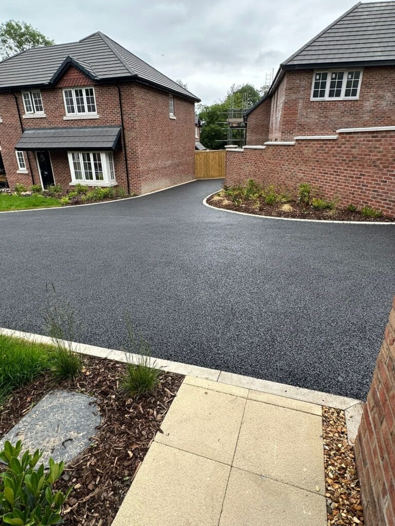 finished driveway in exeter devon