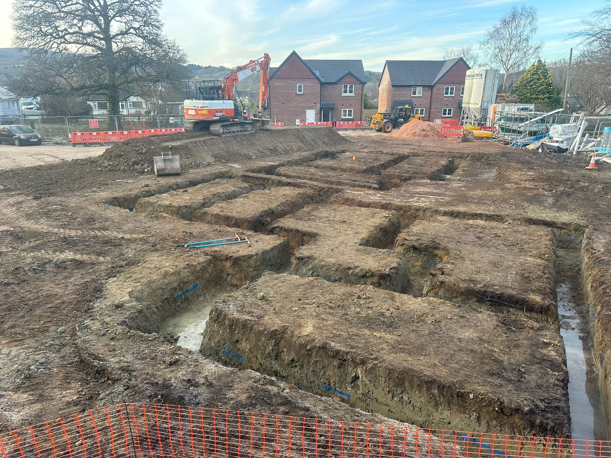 footings and foundations work on site