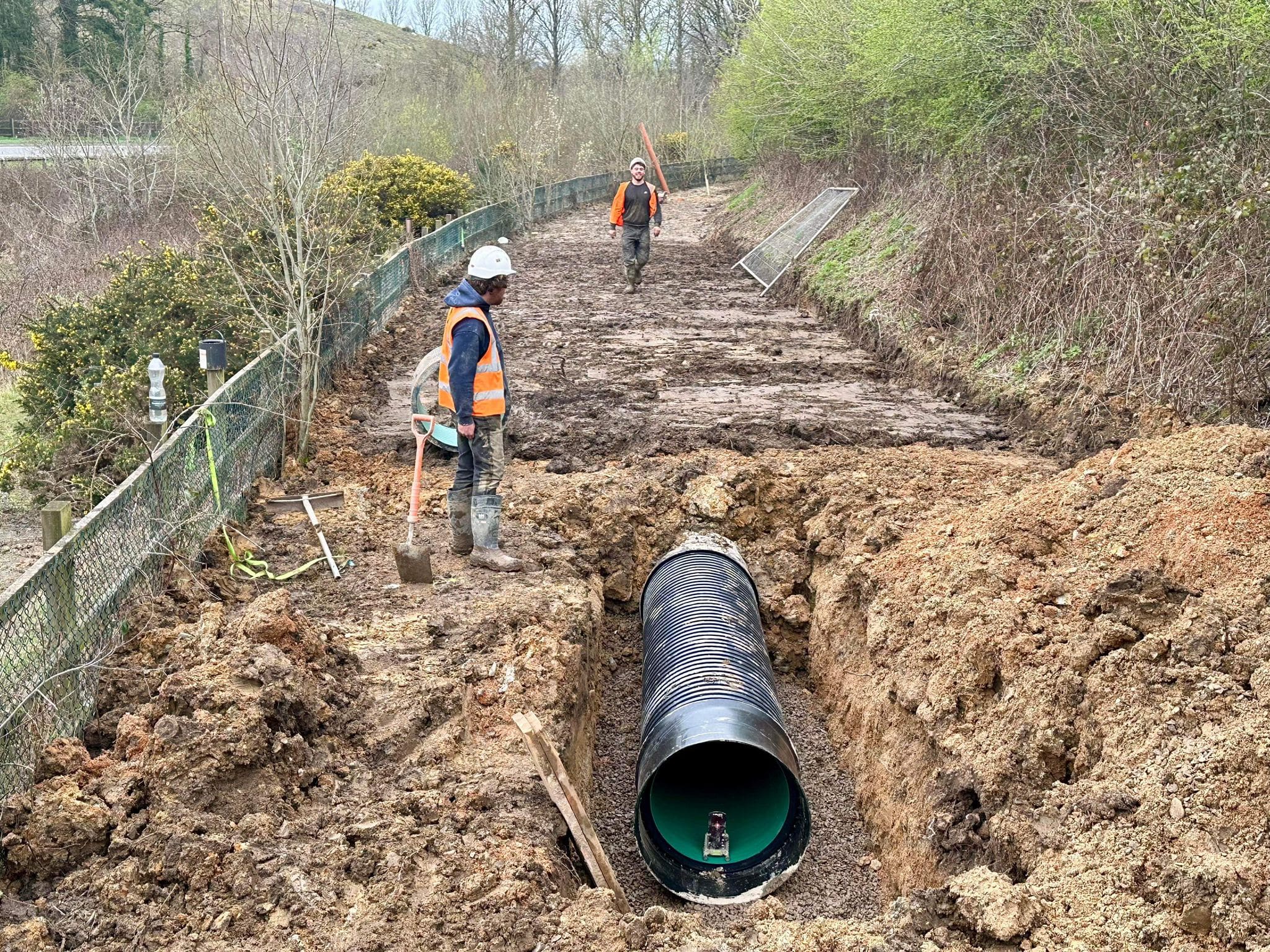 drainage system in devon